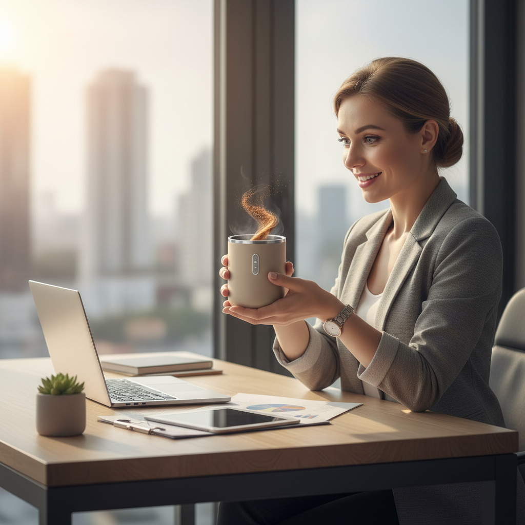Professionelle Frau im Büro